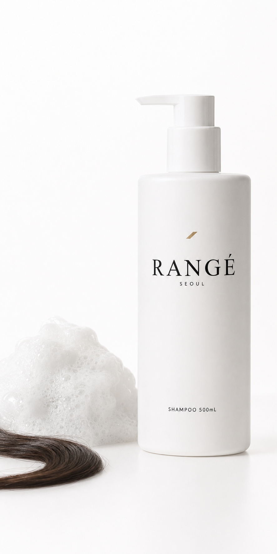 풍성한 거품과 함께한 RANGÉ SEOUL 샴푸